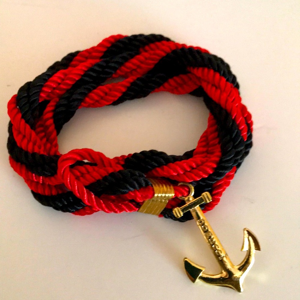Joseph Nogucci Nautical Anchor Bracelet